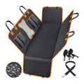 WagPilot waterproof dog car seat cover laid flat